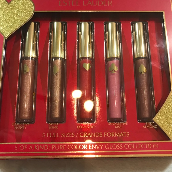 NEW ESTEE LAUDER 5 of a kind lip gloss set pure en - Picture 5 of 11
